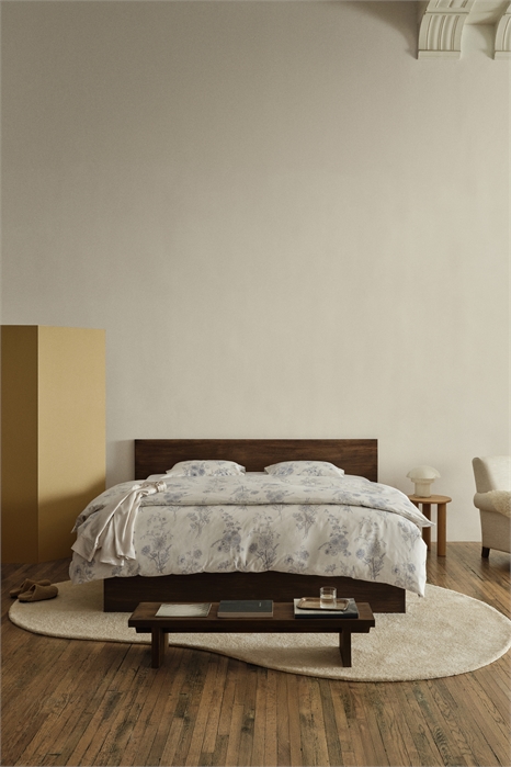 Комплект постельного белья из хлопкового сатина артикул 1255465006