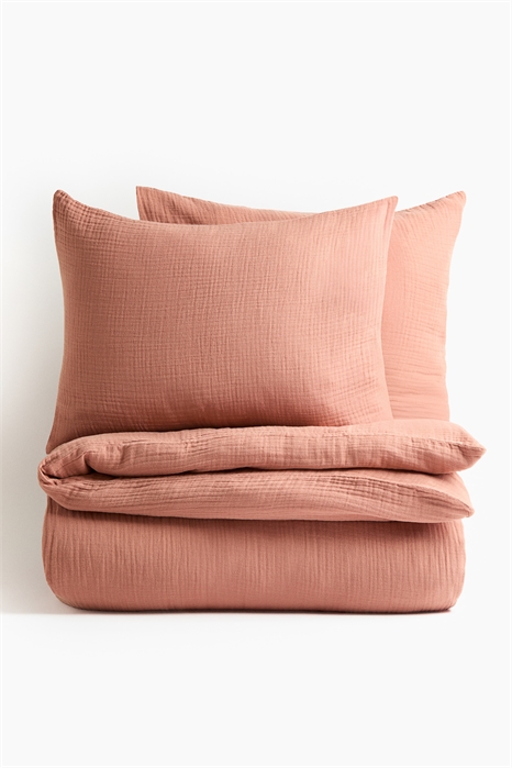 Муслиновое постельное белье для двуспальных/king-size кроватей артикул 0888322056