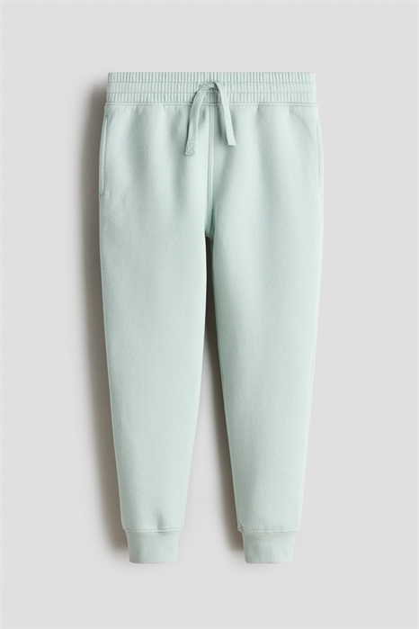 Джоггеры из хлопковой толстовки артикул 1236577029