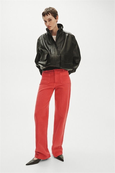 Широкие высокие джинсы артикул 1314869009