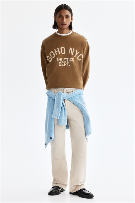 Брюки Carpenter с прямым кроем артикул 1318447004