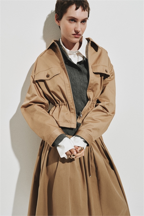 Куртка из хлопчатобумажной саржи артикул 1319738001