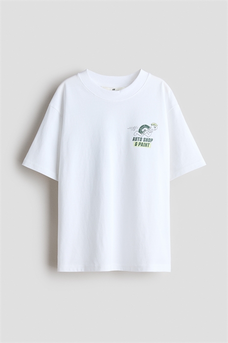 Свободная футболка с принтом артикул 1324030001