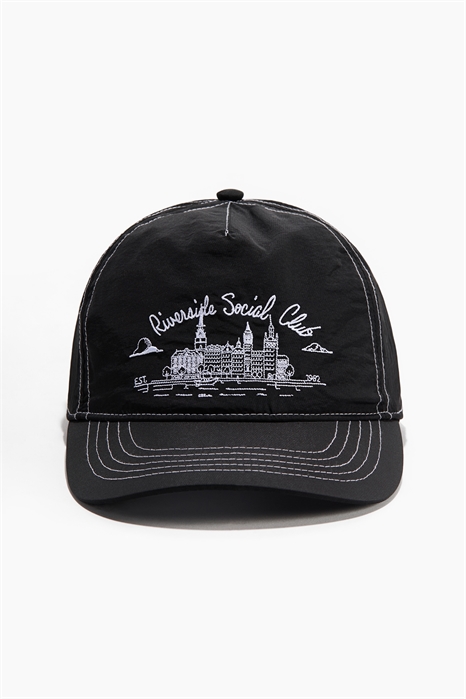 Хлопковая кепка из твила артикул 1324387002