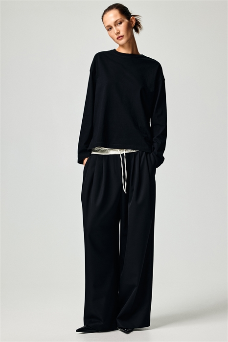 Хлопковая кофта с длинными рукавами артикул 1330368001