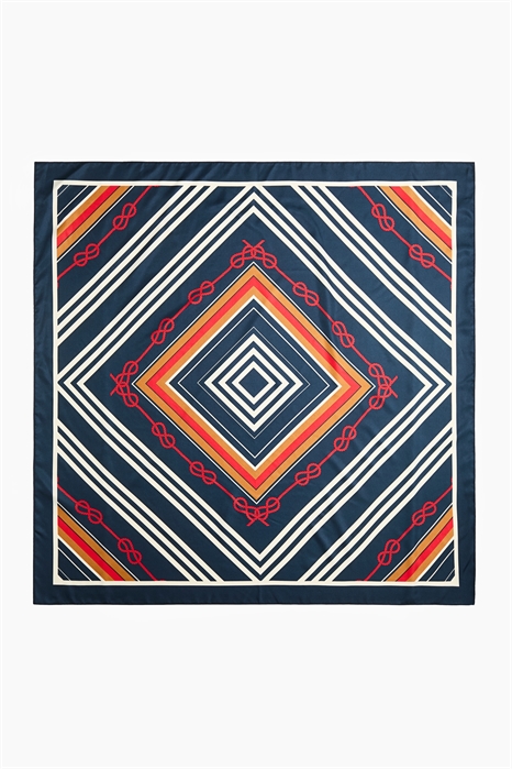 Шарф с узором артикул 1333763003