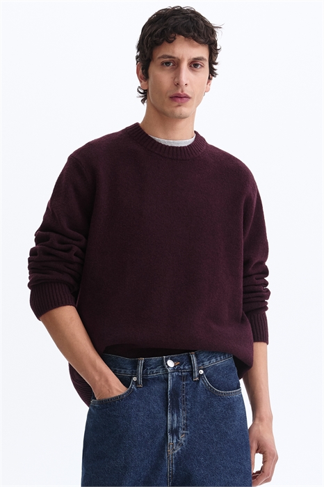 Джемпер с матовой отделкой Regular Fit артикул 1296588016