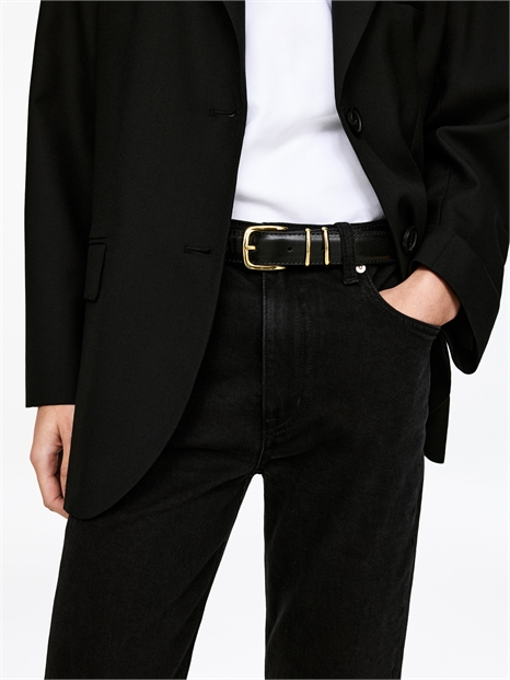 Кожаный ремень артикул 1200313001