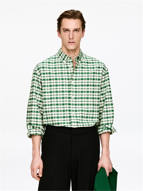 Рубашка-оксфорд большого размера артикул 1326571001