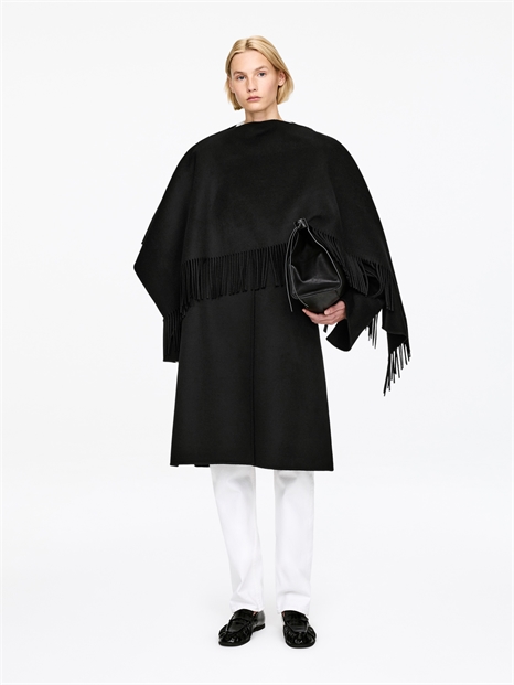 Двустороннее пальто из шерстяной смеси артикул 1319364001