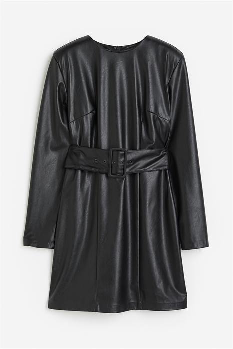 Платье с накладками на плечах артикул 1206594001