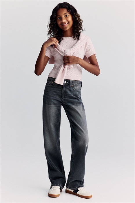 Джинсы с прямыми штанинами артикул 1296725002