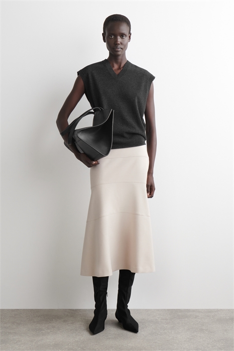 Юбка-миди с изгибом A-Line артикул 1323772001