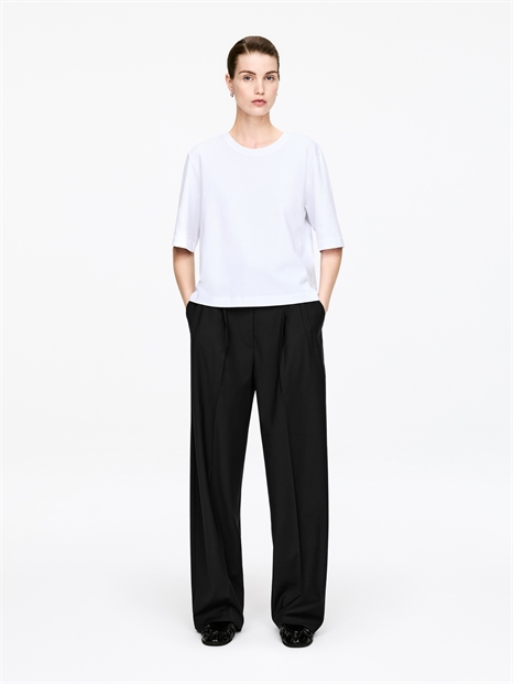 Широкие брюки классического кроя артикул 1335555001