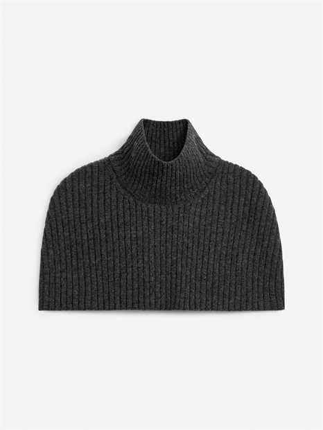 Ребристый шерстяной воротник артикул 1184419001