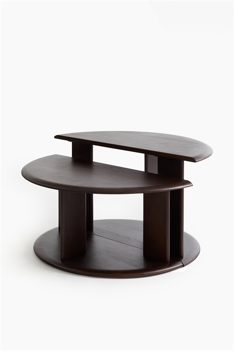 Набор из 2 деревянных журнальных столиков артикул 1315564002