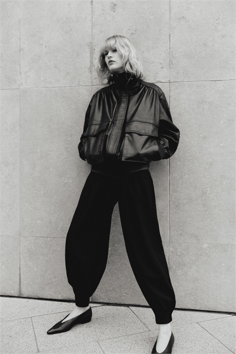 Брюки-баллон с складками артикул 1317485001