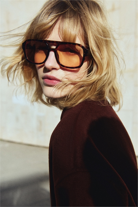 Солнцезащитные очки в стиле авиатора артикул 1319700001