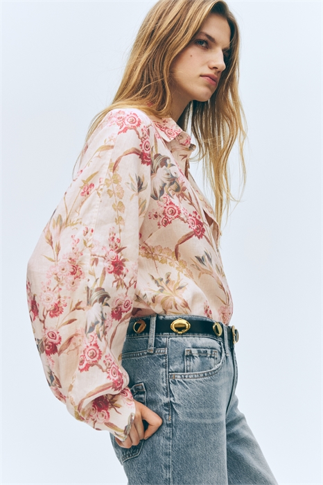 Льняная рубашка артикул 1321246001