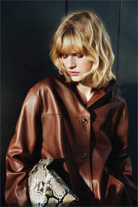 Кожаная куртка артикул 1323045001