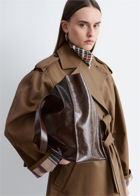 Кожаная сумка артикул 1294613003