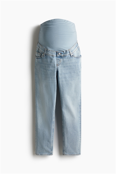 Зауженные джинсы по щиколотку MAMA артикул 1236275007