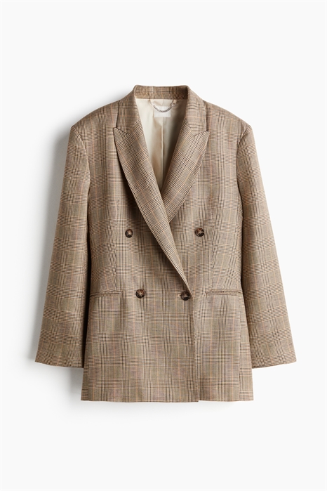 Блейзер из льняного бленда артикул 1272051002