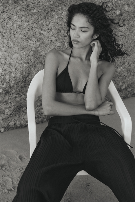 Брюки со складками артикул 1330019001