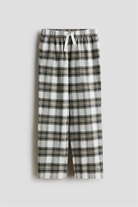 Хлопковые пижамные штаны артикул 1288471008