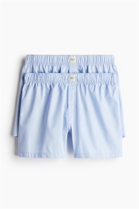 Трусы боксеры из хлопкового сатина, 2 штук артикул 1259292005