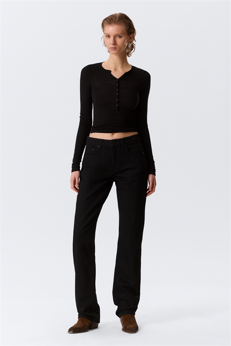 Джинсы Laika Mid Rise Regular Straight Leg артикул 1307028003