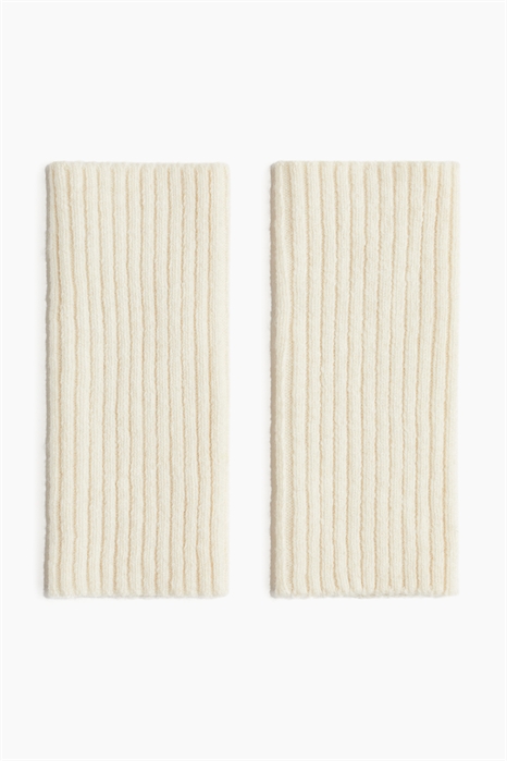 Грелки для запястий из ребристой вязки артикул 1241284002
