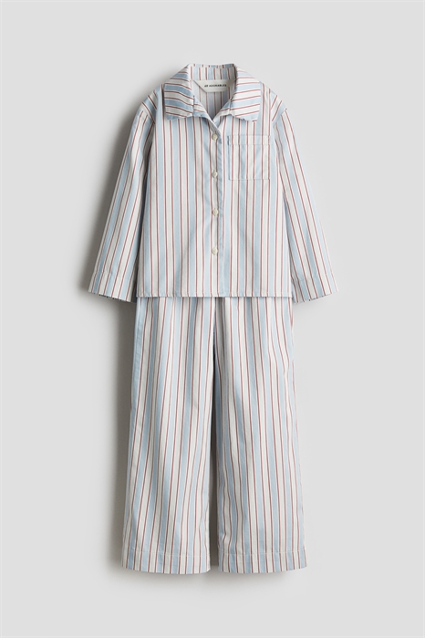 Пижама из хлопкового поплина артикул 1242078001