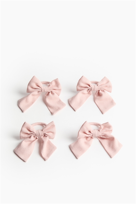 Кольца для салфеток с бантиком в упаковке из 4 штук артикул 1245941020