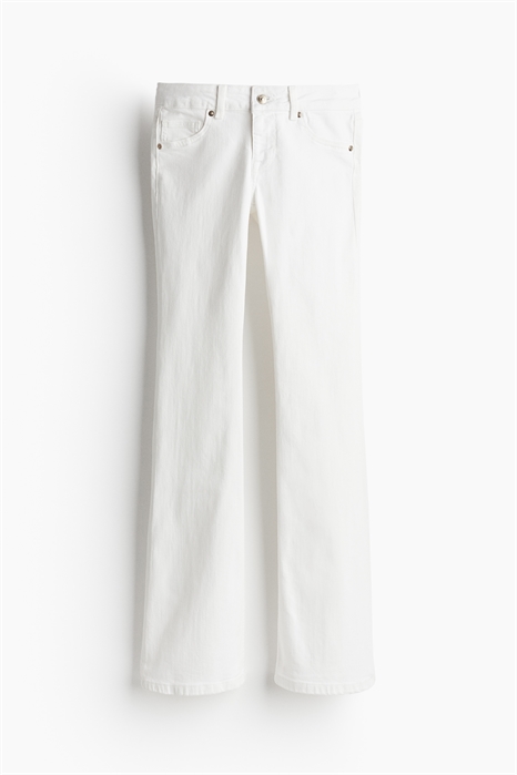 Расклешенные низкие джинсы артикул 1239854018