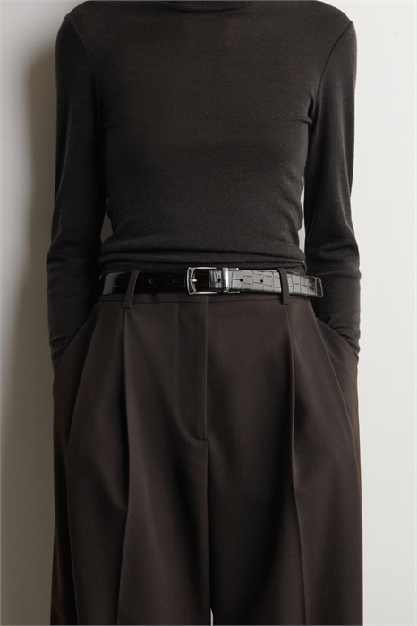 Двусторонний кожаный ремень артикул 1319979002