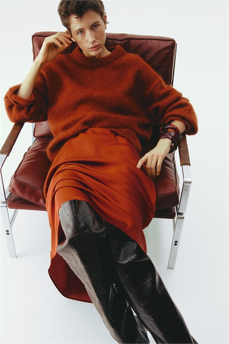 Юбка миди артикул 1184662053