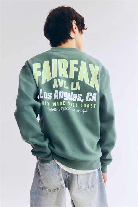 Толстовка с принтом и мотивами артикул 1265895010