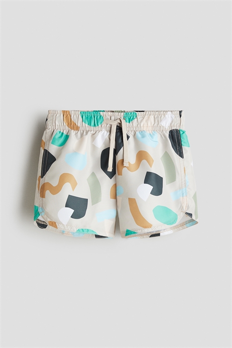 Шорты для плавания с принтом артикул 1289290001