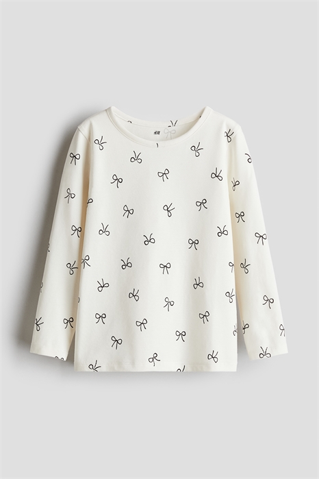 Топ из принтованного джерси артикул 0922700109