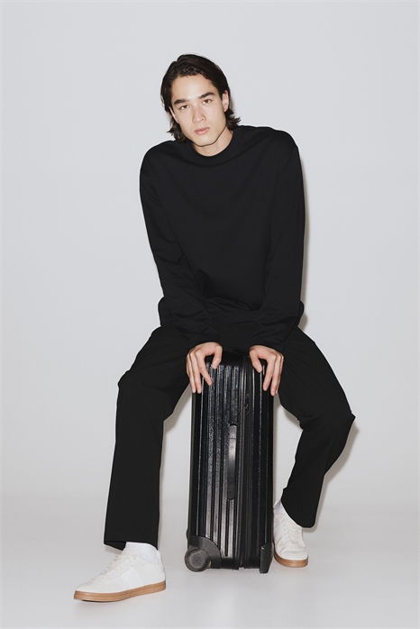 Охлаждающая футболка с длинными рукавами и свободным кроем артикул 1321643001