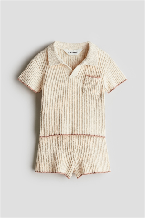 Комплект из 2 частей из трикотажа букле артикул 1270924001