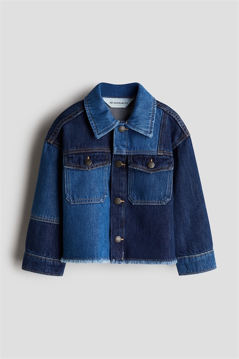 Кокетливая джинсовая куртка артикул 1262090001