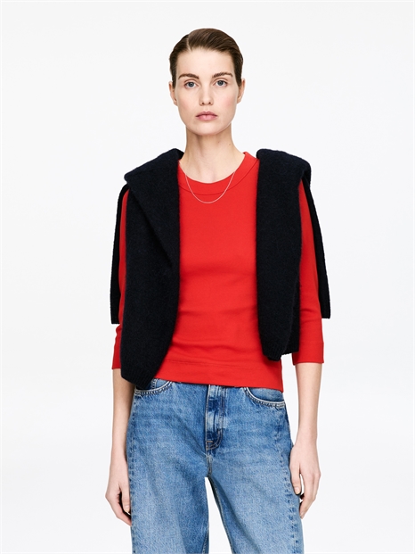 Кофта лонгслив в рубчик артикул 1289241004