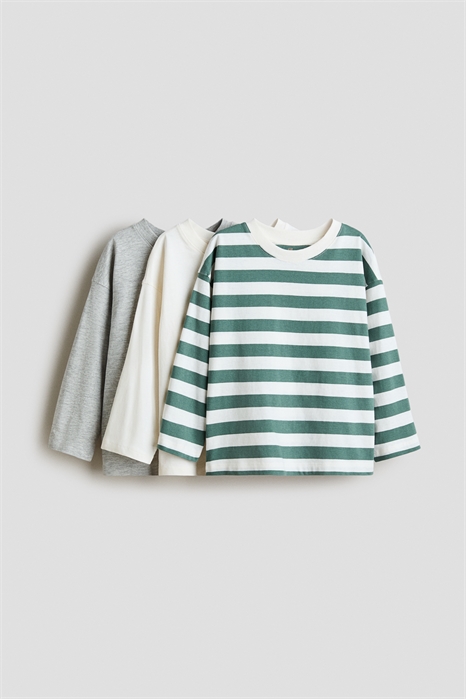 3-пакет футболок с длинными рукавами артикул 1308206001