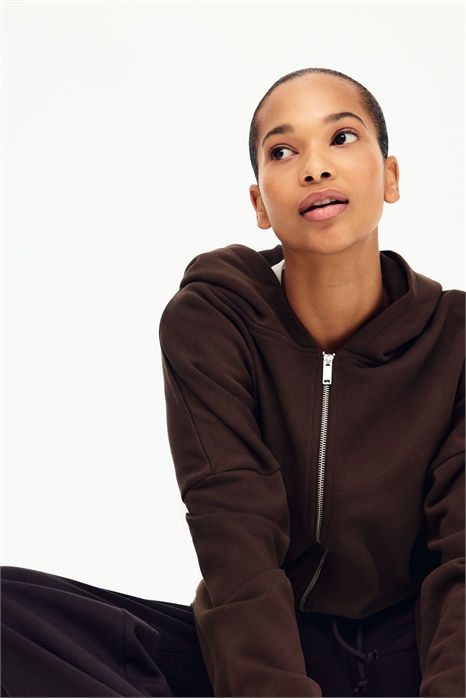 Худи с капюшоном на молнии и шнурком артикул 1332352003