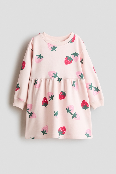 Платье-свитшот с узором артикул 1333881003