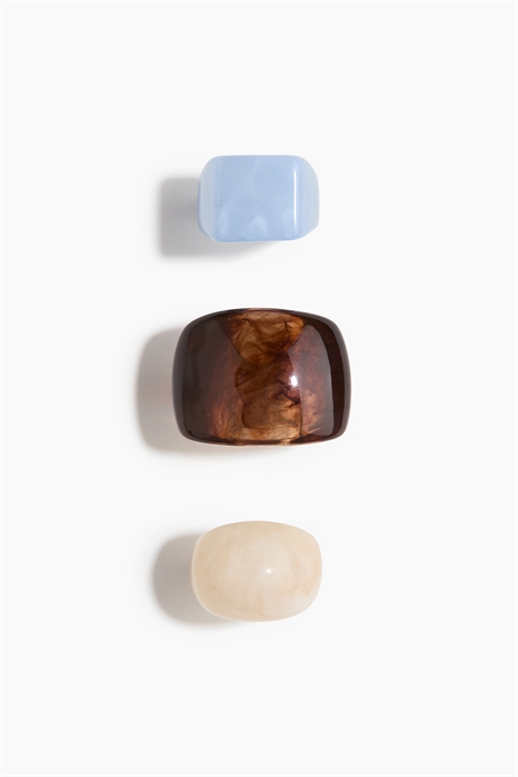 Набор из 3 массивных колец артикул 1345255001