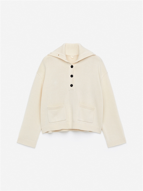 Джемпер с высоким вырезом артикул 1293908001