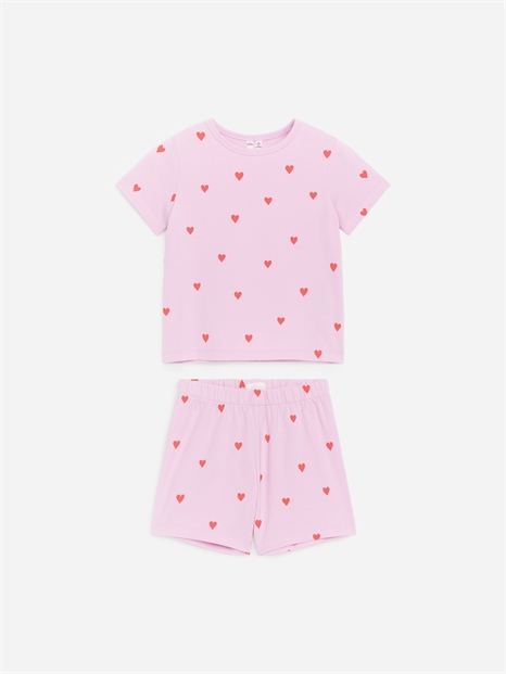 Короткий пижамный комплект из джерси артикул 0908267048